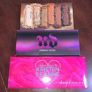 Urban Decay eyeshadow palettes
